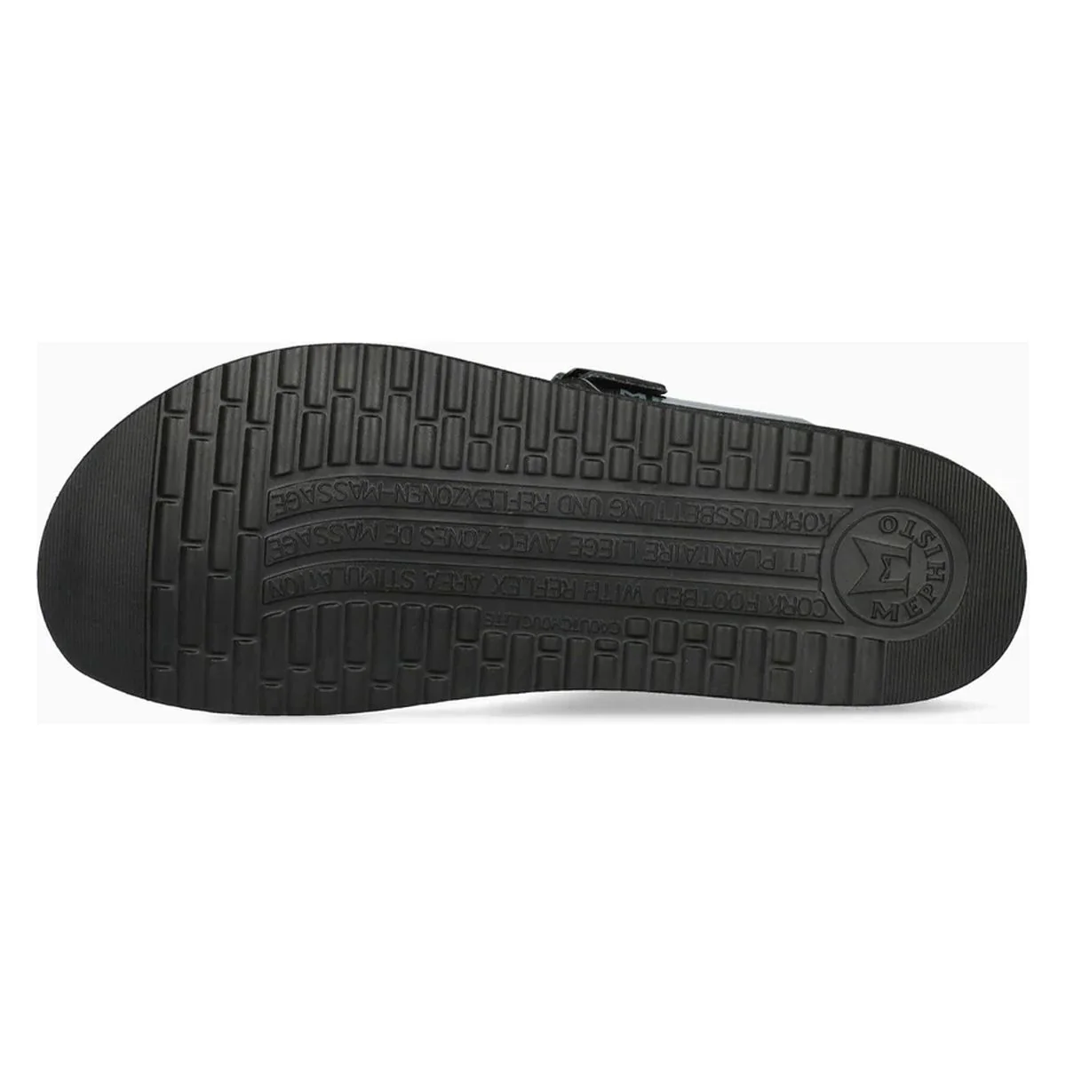 Mephisto Helen Toe Thong Sandals in Black Patent - Image 4