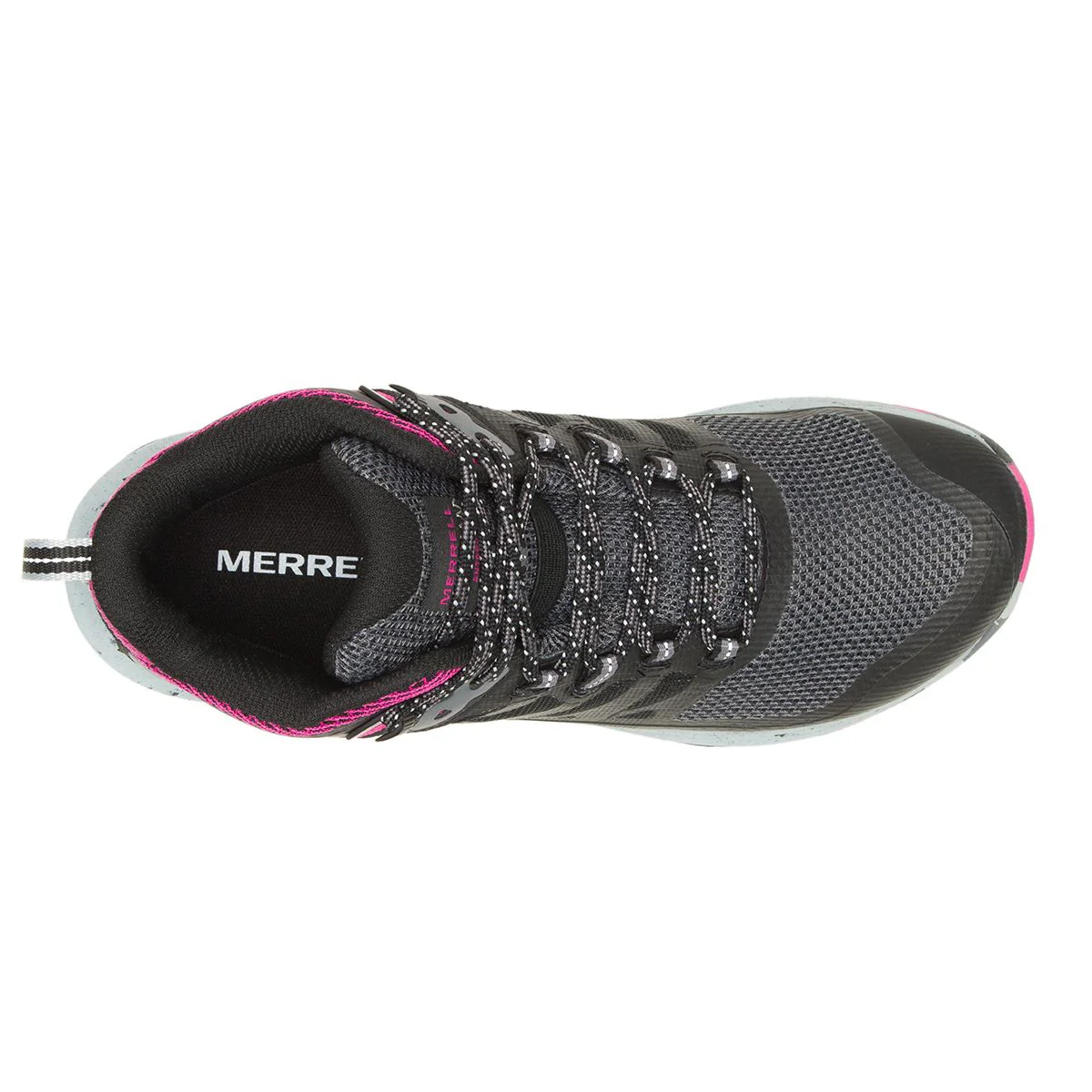Merrell Women's Antora 3 Mid Zip Waterproof in Black - Image 4