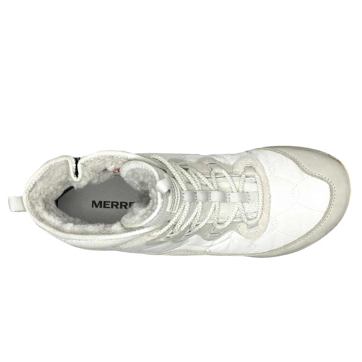 Merrell Women's Antora 3 Thermo Mid Zip Waterproof in Chalk - Image 5