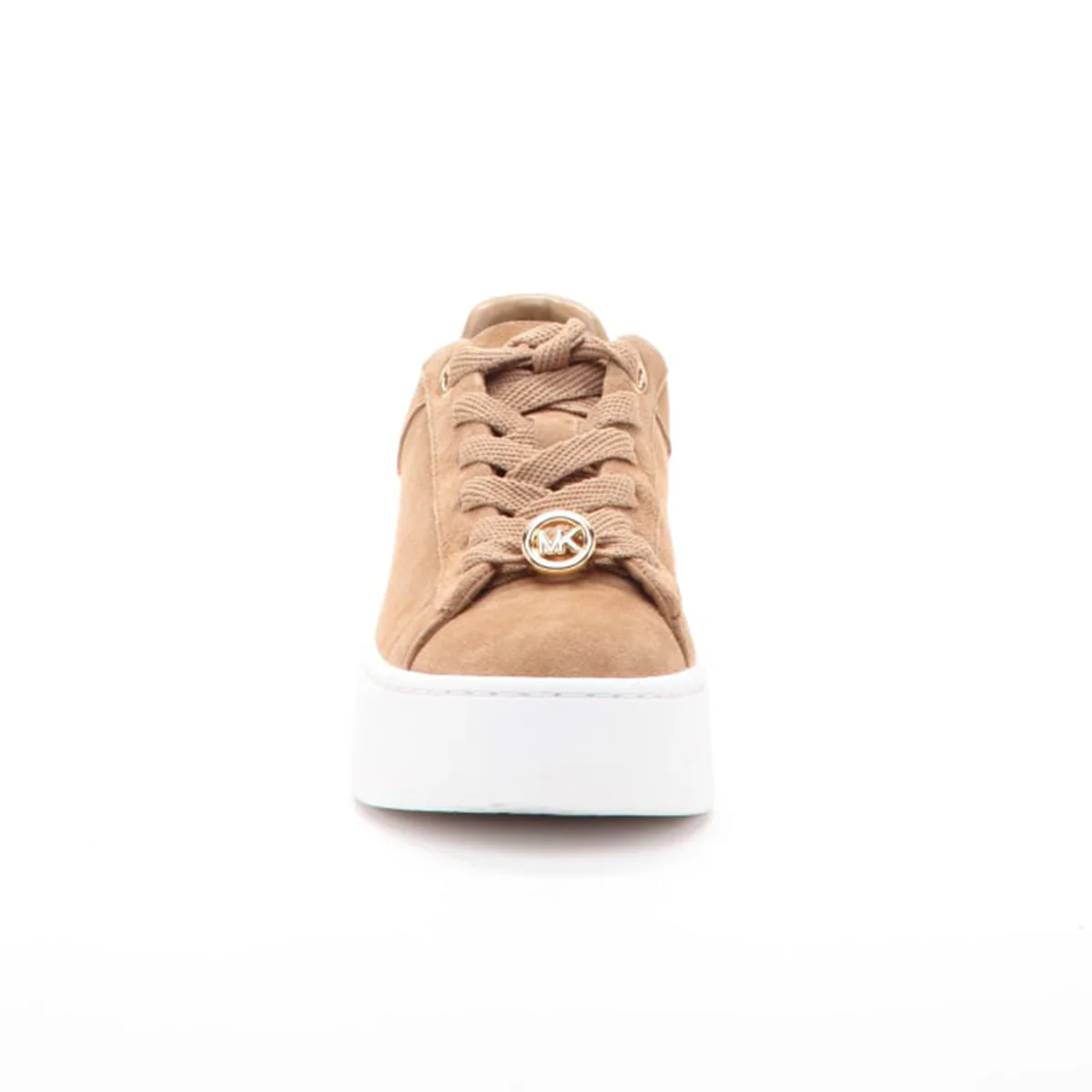Michael Kors Dottie Lace Platform Sneaker in Husk - Image 2