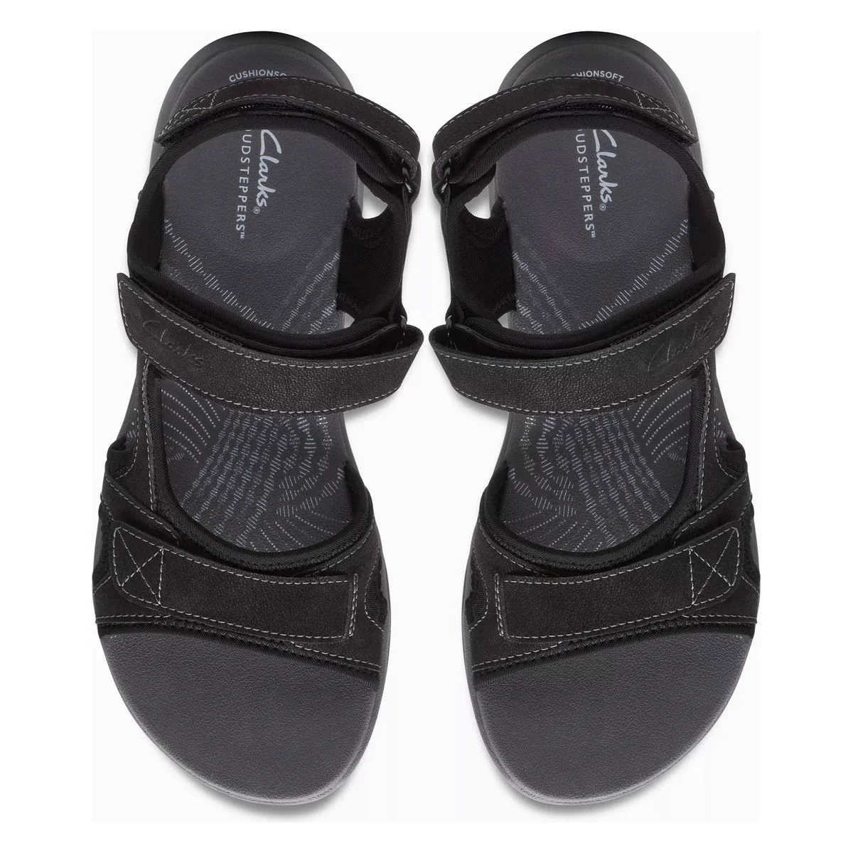 Clarks Mira Bay Women's Strap Sandal in Black - Image 6
