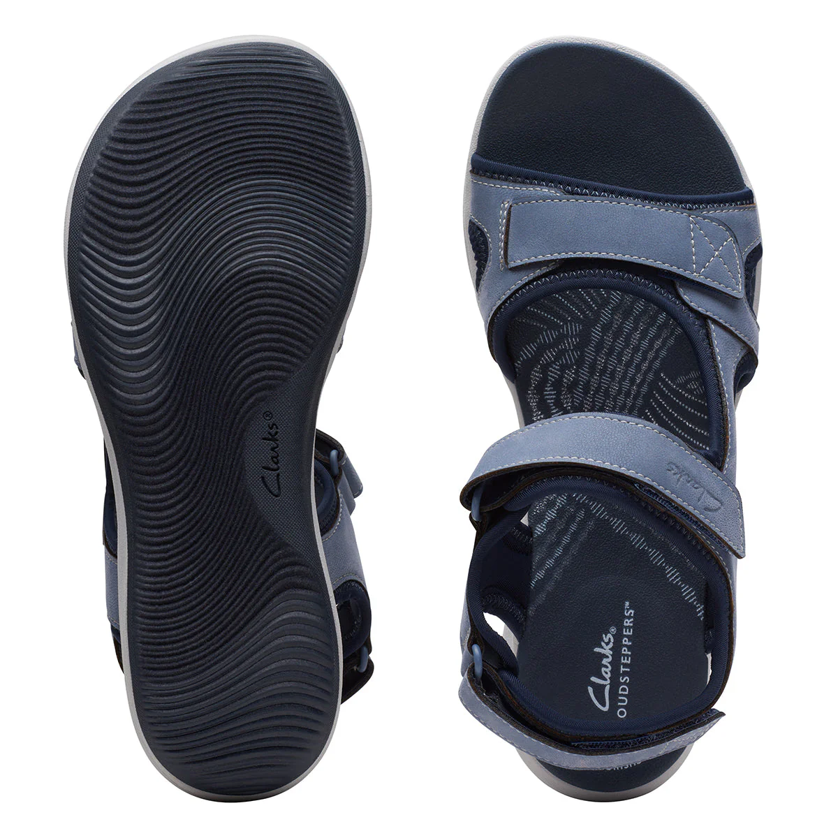Clarks Mira Bay Women's Strappy Sandals in Denim Blue - Image 6