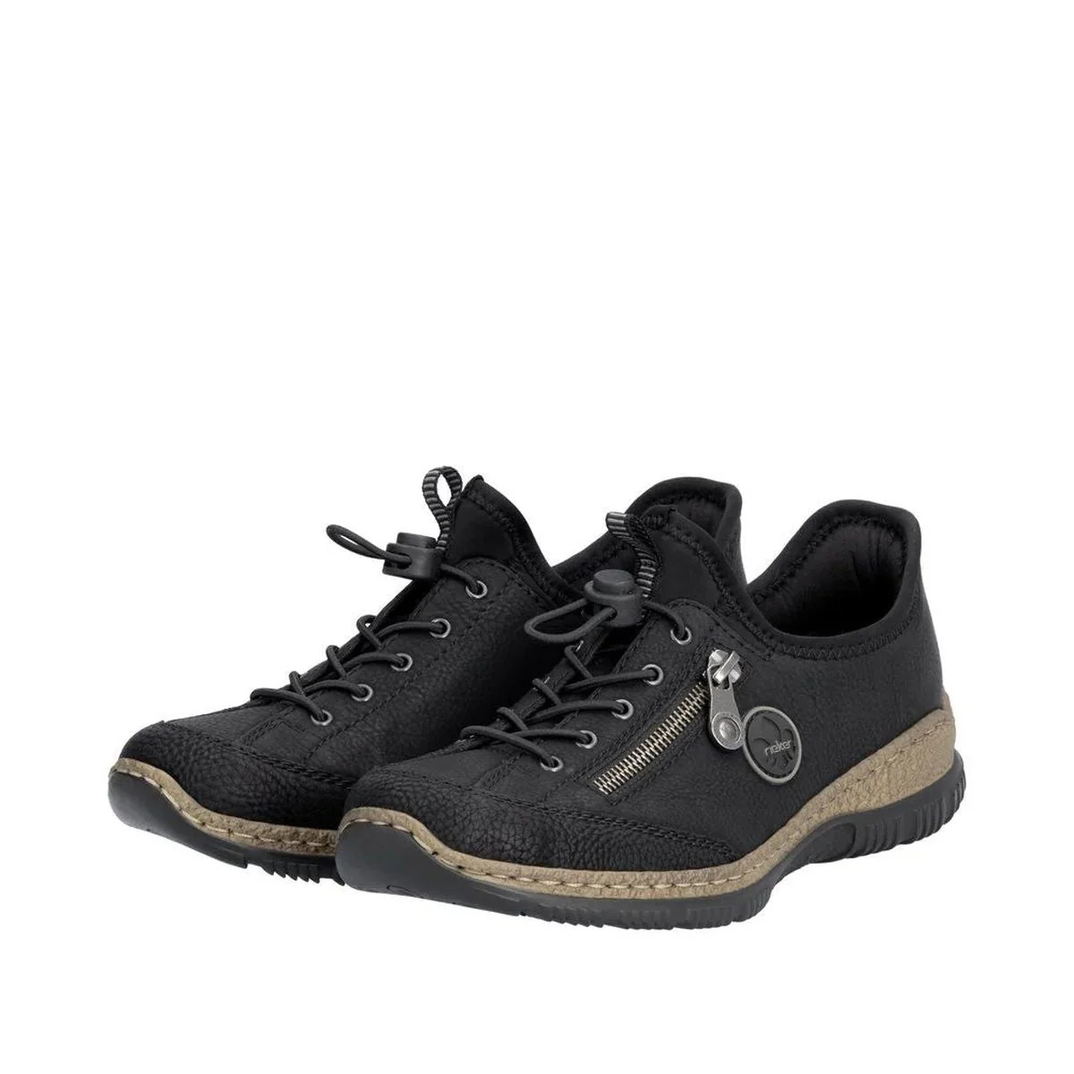 N3267 Ready to Go Sneaker in Black - Image 3