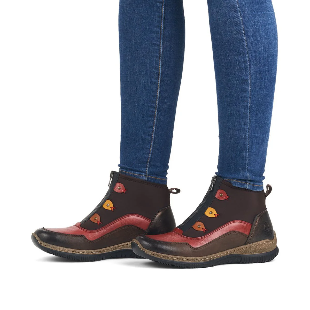 N3277 Zip Ankle Boots - Image 7