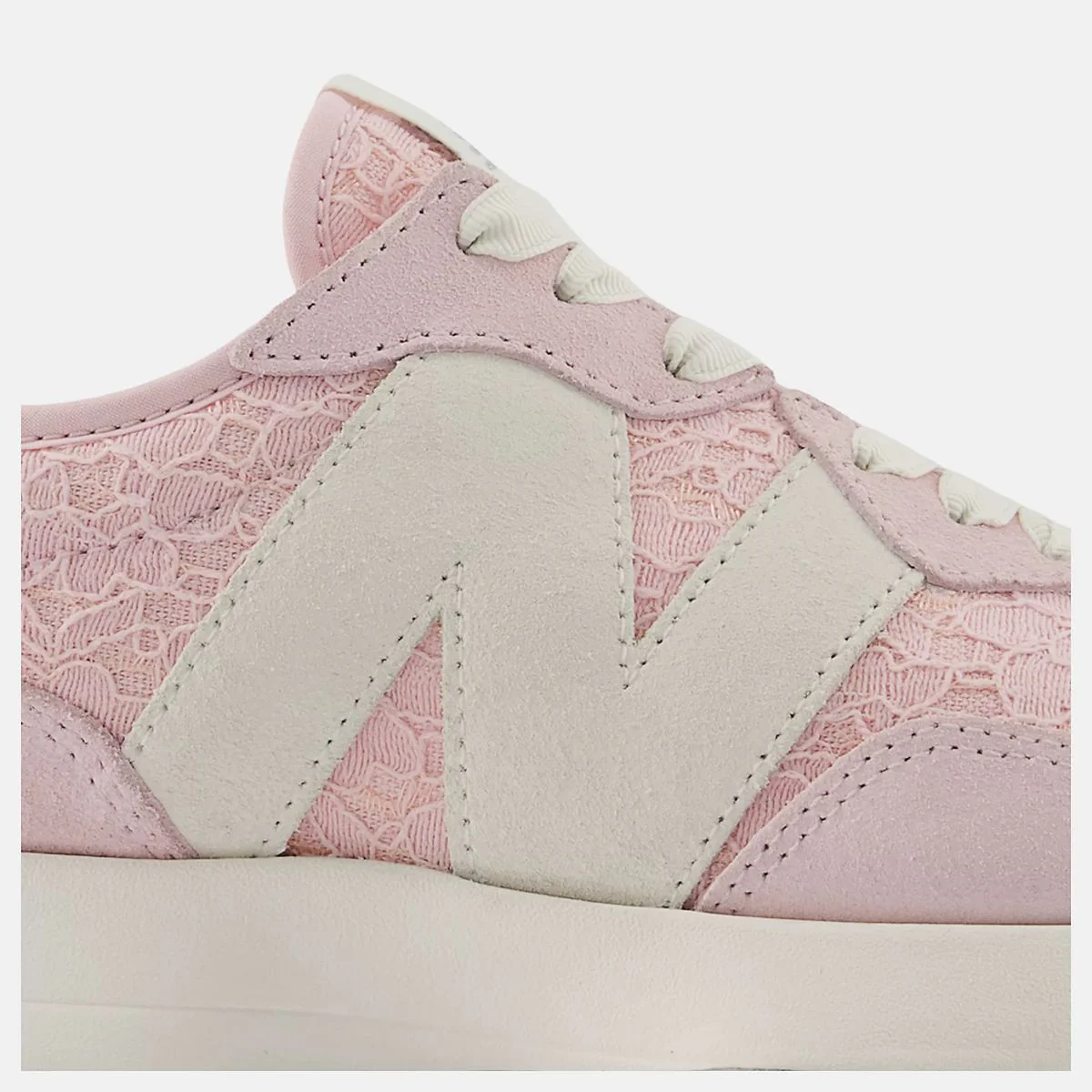 New Balance Women’s 327 Classic Retro Runner — Rose Sugar/Sea Salt - Image 6