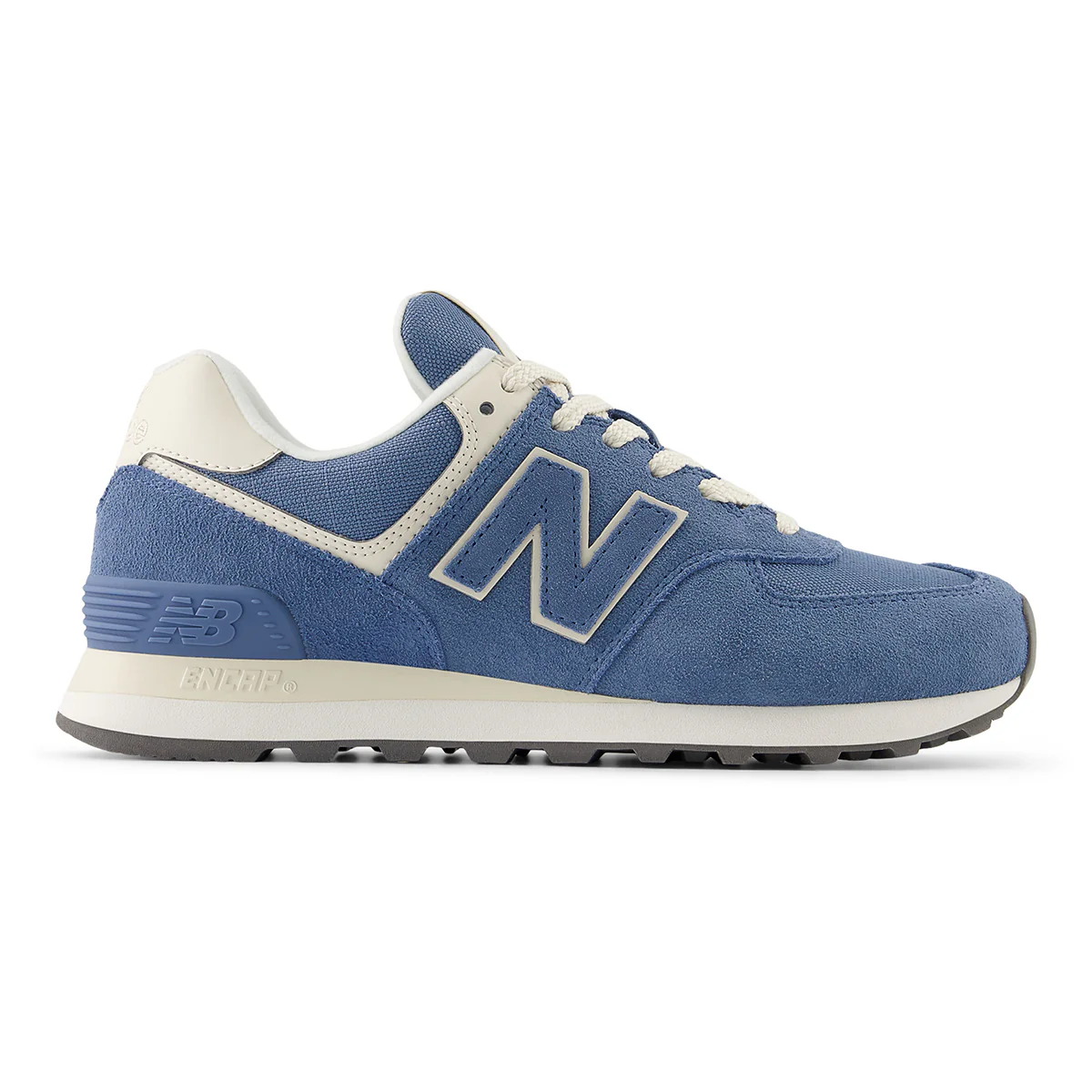 New Balance Women’s 574 Core Sneaker — Blue with Sea Salt - Image 2