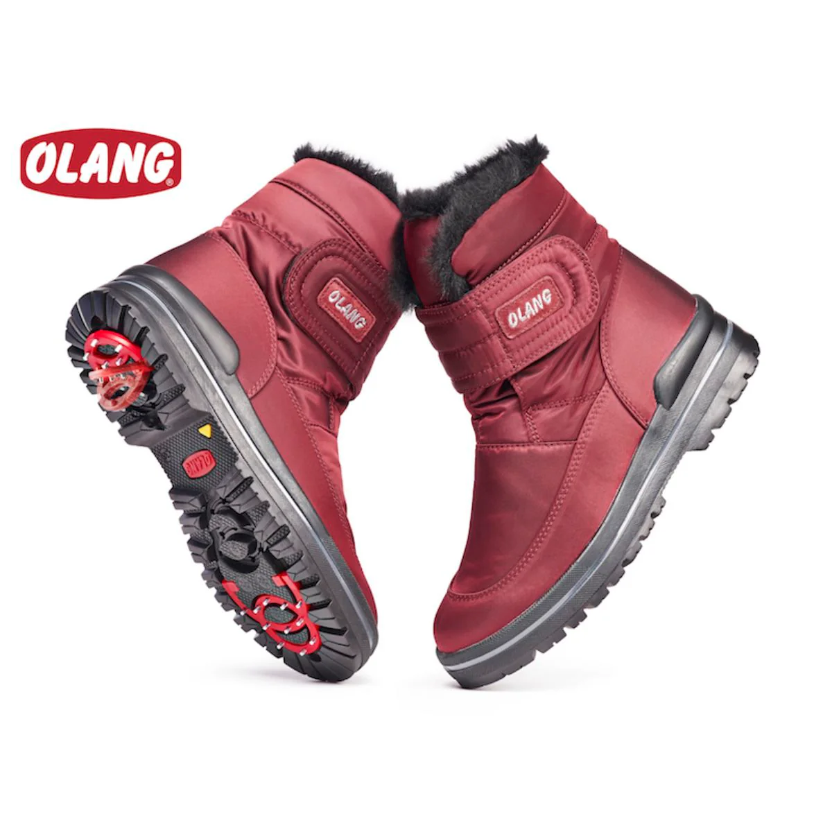 Olang Luna Women's Velcro Boots in Uva - Image 4