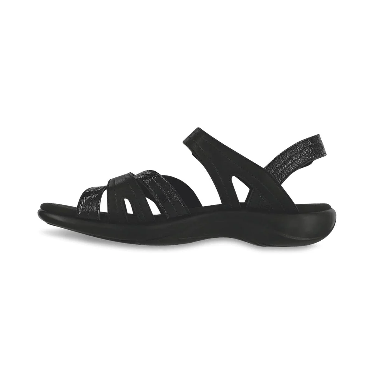 SAS Pier Women's Heel Strap Sandal In Black - Image 3