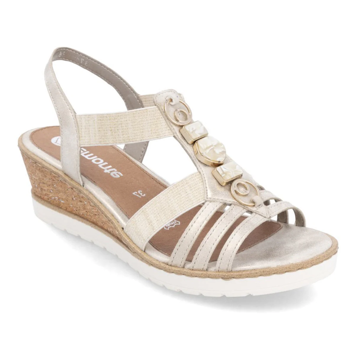 R6264 Wedge Sandals - Image 2