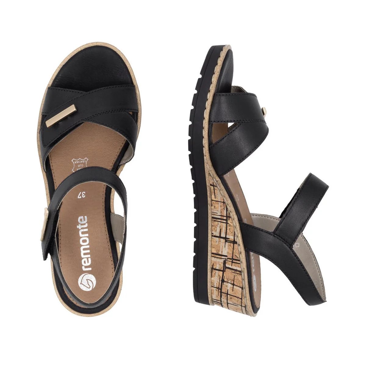 Remonte R6266 Women's Wedge Sandals - Image 6
