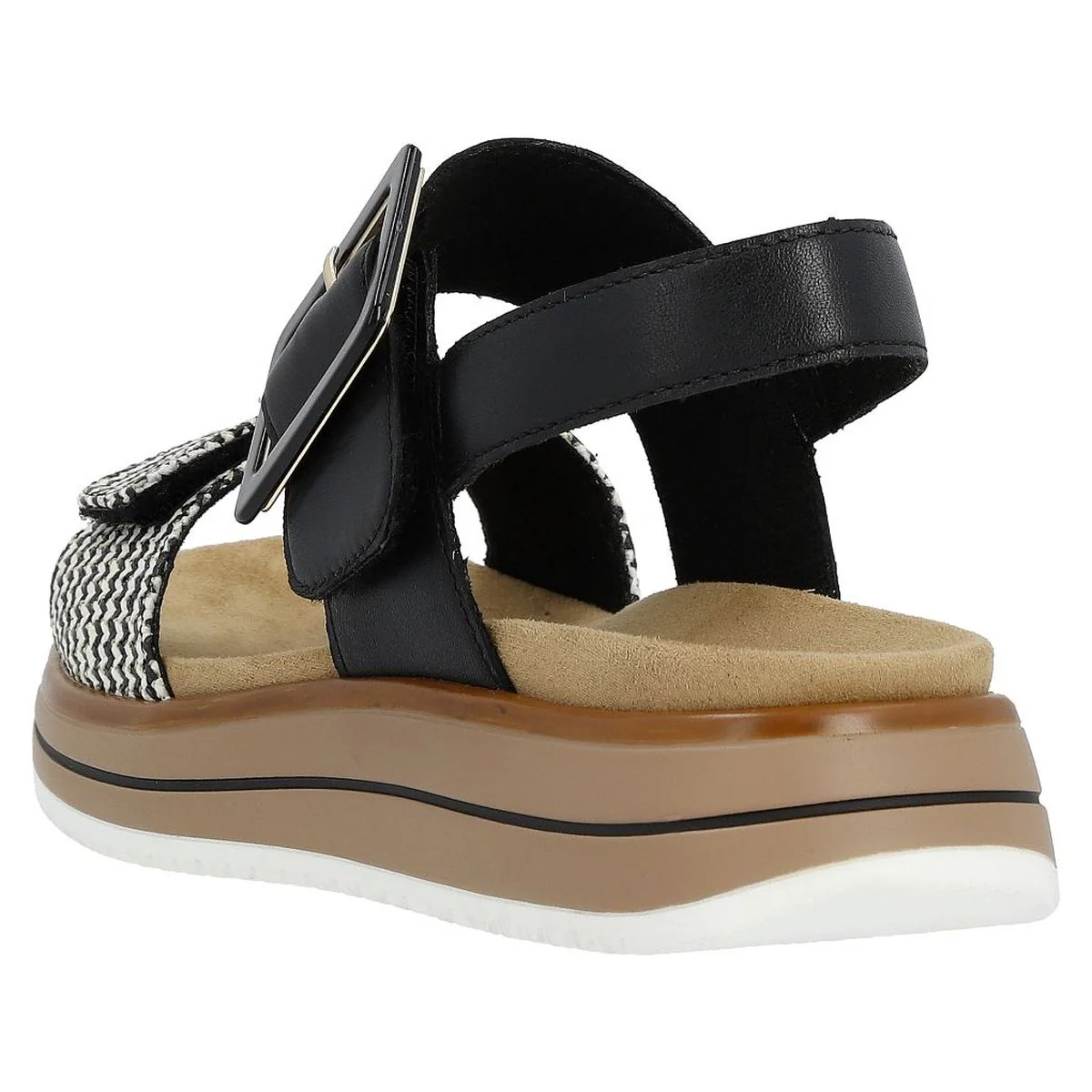 Remonte D1J53 Women's Sandals in Black - Image 3