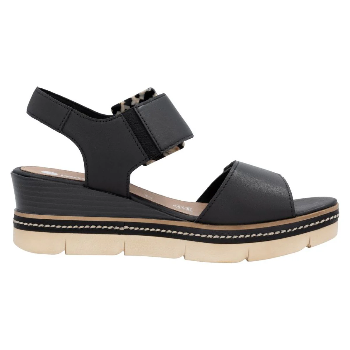 Remonte D2L53 Women's Sandals in Black - Image 4