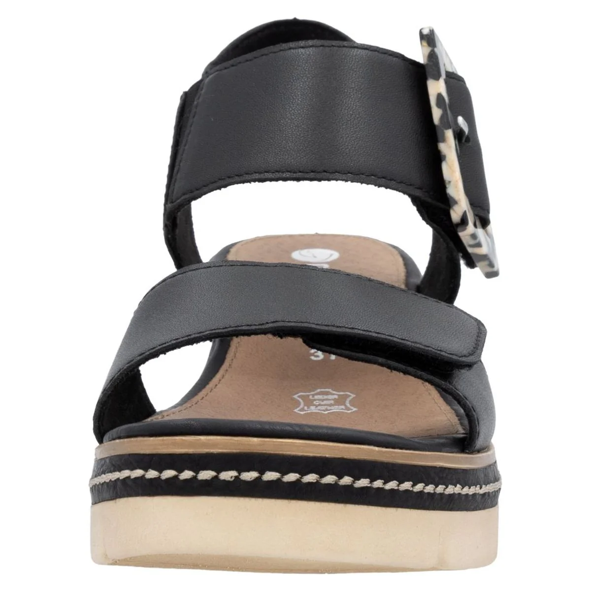 Remonte D2L53 Women's Sandals in Black - Image 5
