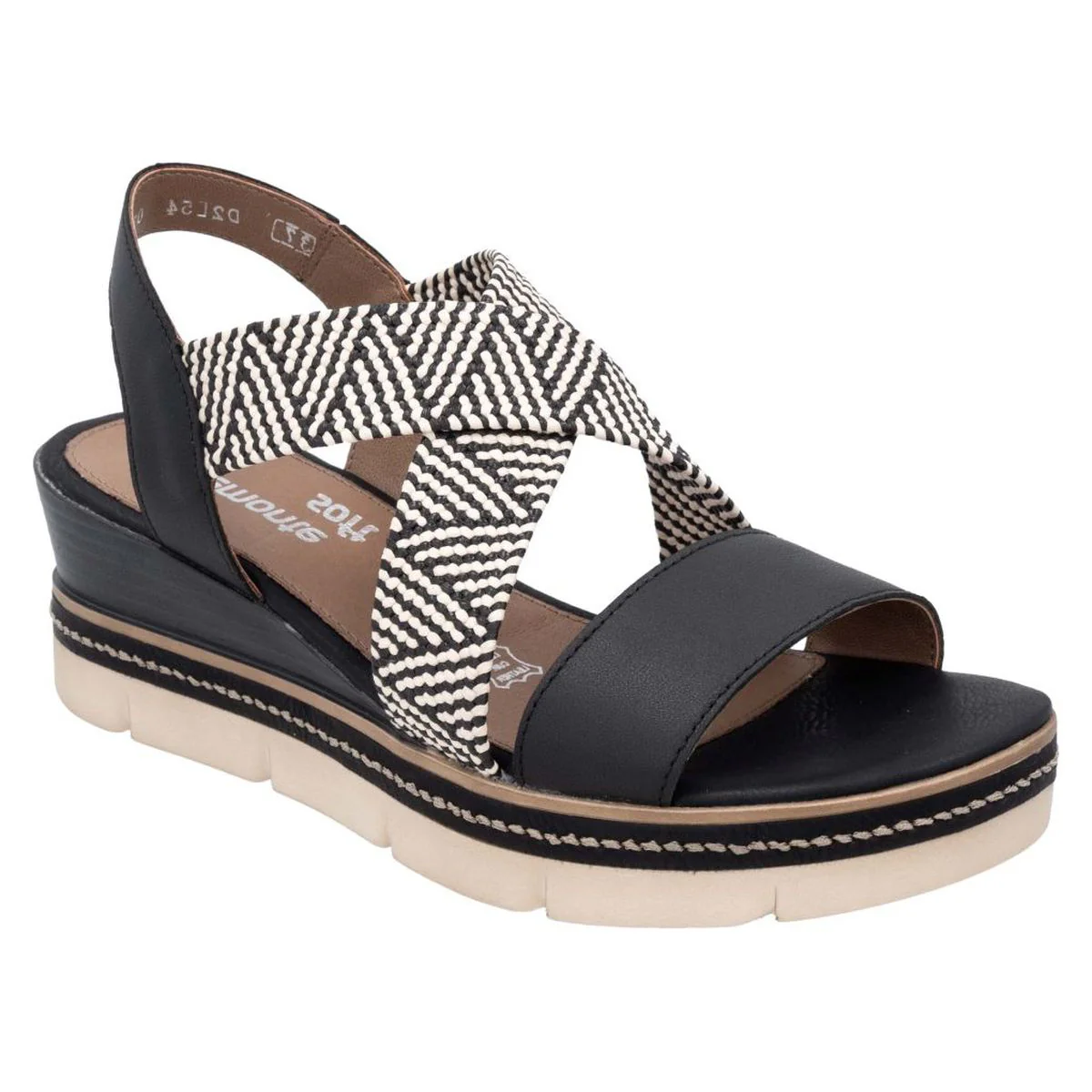 Remonte D2L54 Women's Sandals in Black