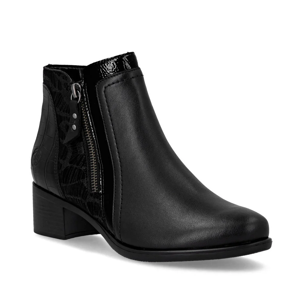 Remonte R5172 Women's Dress Boot in Black