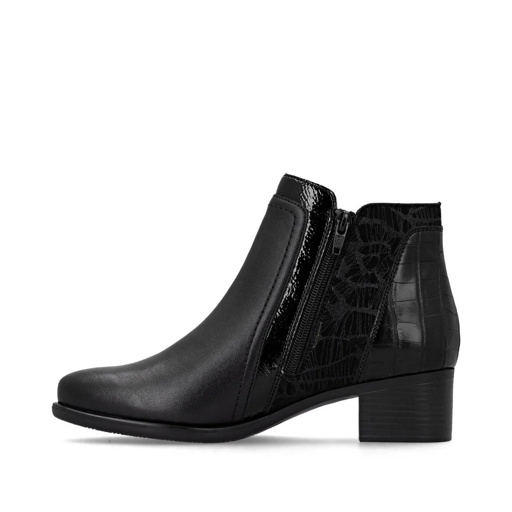 Remonte R5172 Women's Dress Boot in Black - Image 2