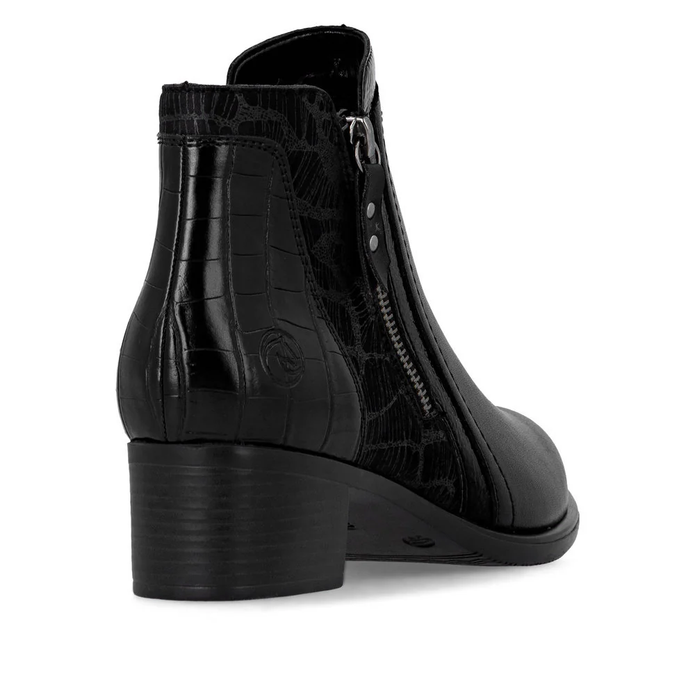 Remonte R5172 Women's Dress Boot in Black - Image 3