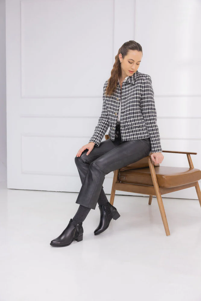 Remonte R5172 Women's Dress Boot in Black - Image 9