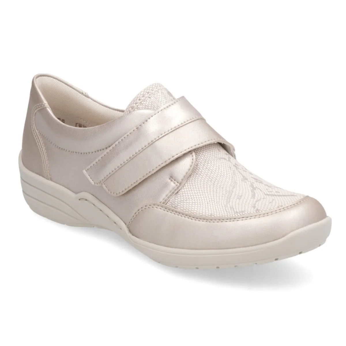 Remonte R7600 Women's Slip On Shoe in Champagne