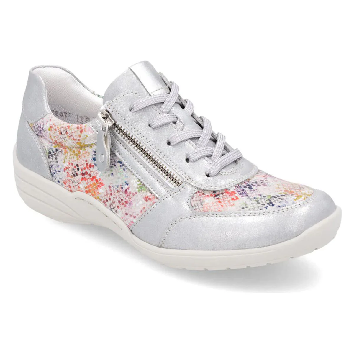 Remonte R7637 Women's Wide Shoes in Silver