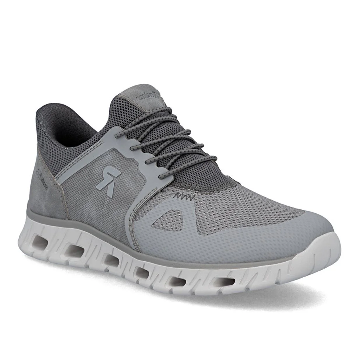 Rieker 04355 Men's Ready to Go Trainer in Grey