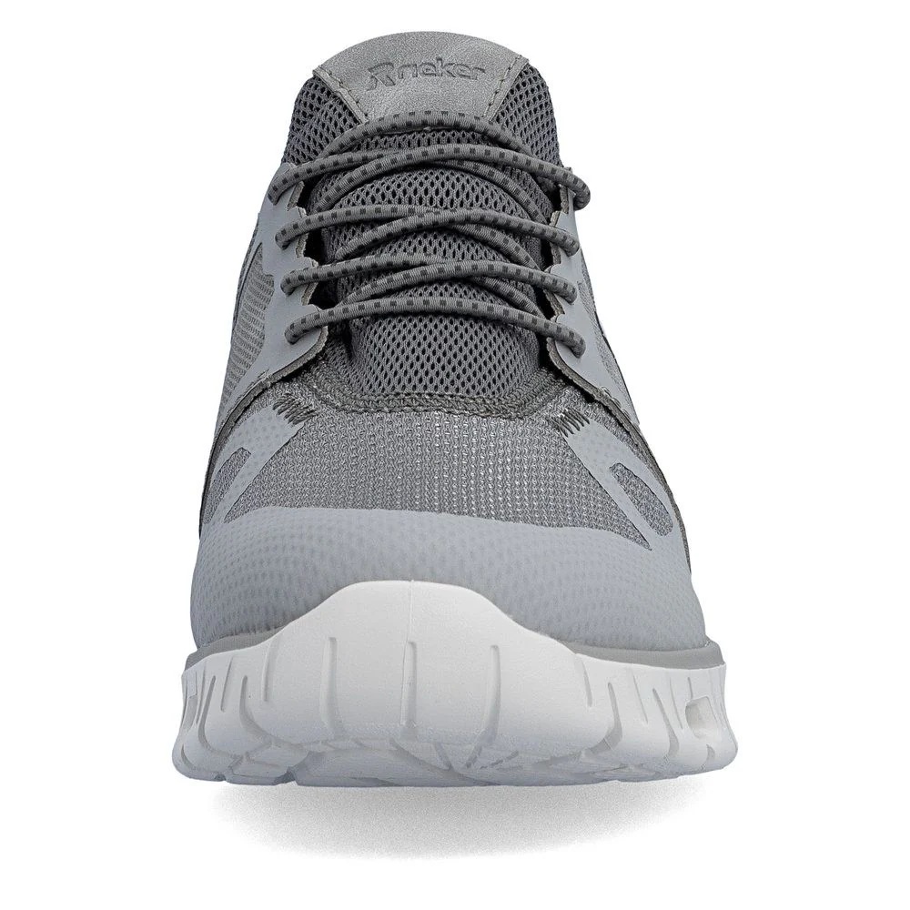 Rieker 04355 Men's Ready to Go Trainer in Grey - Image 6
