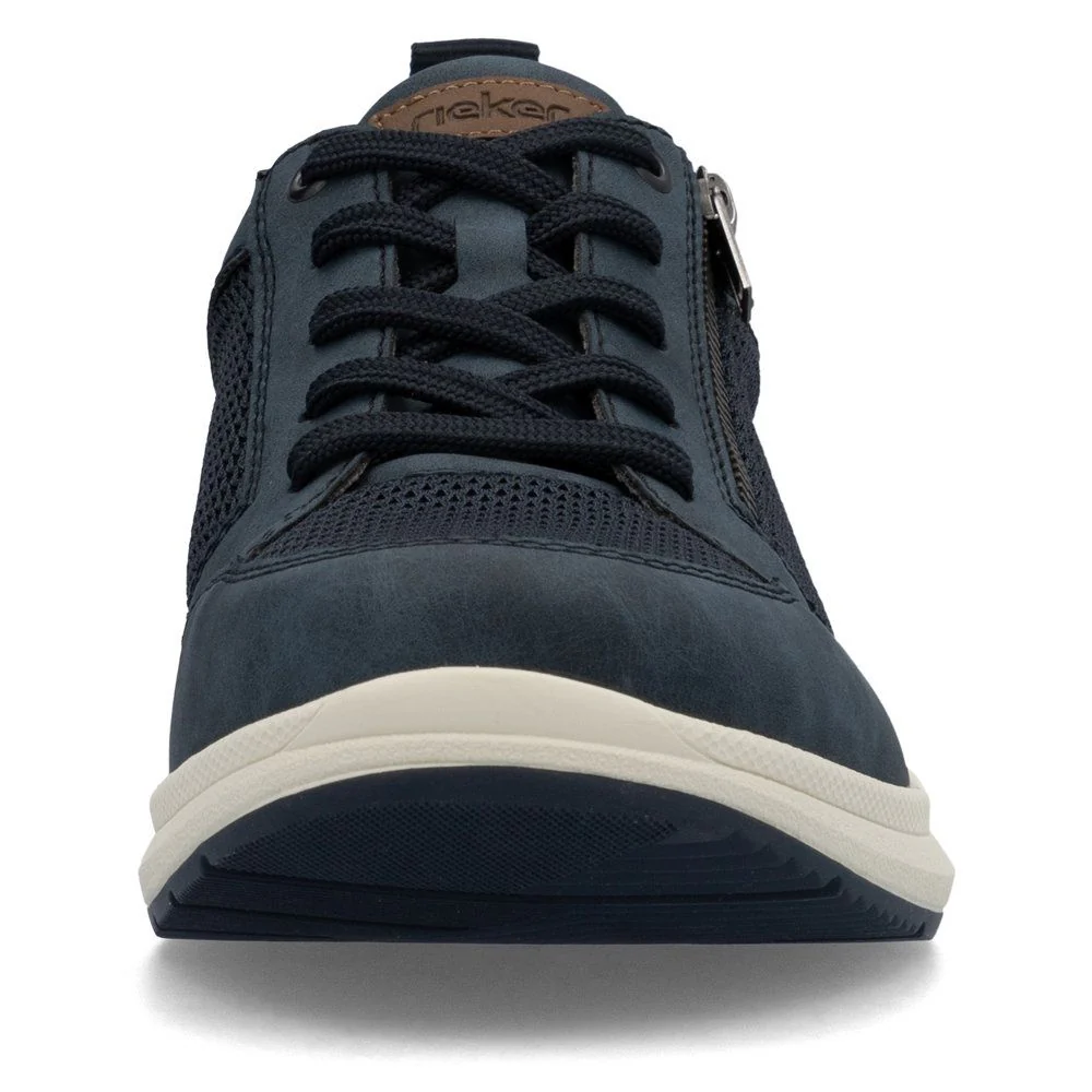 Rieker 16901 Men's Wide Shoes in Blue - Image 6