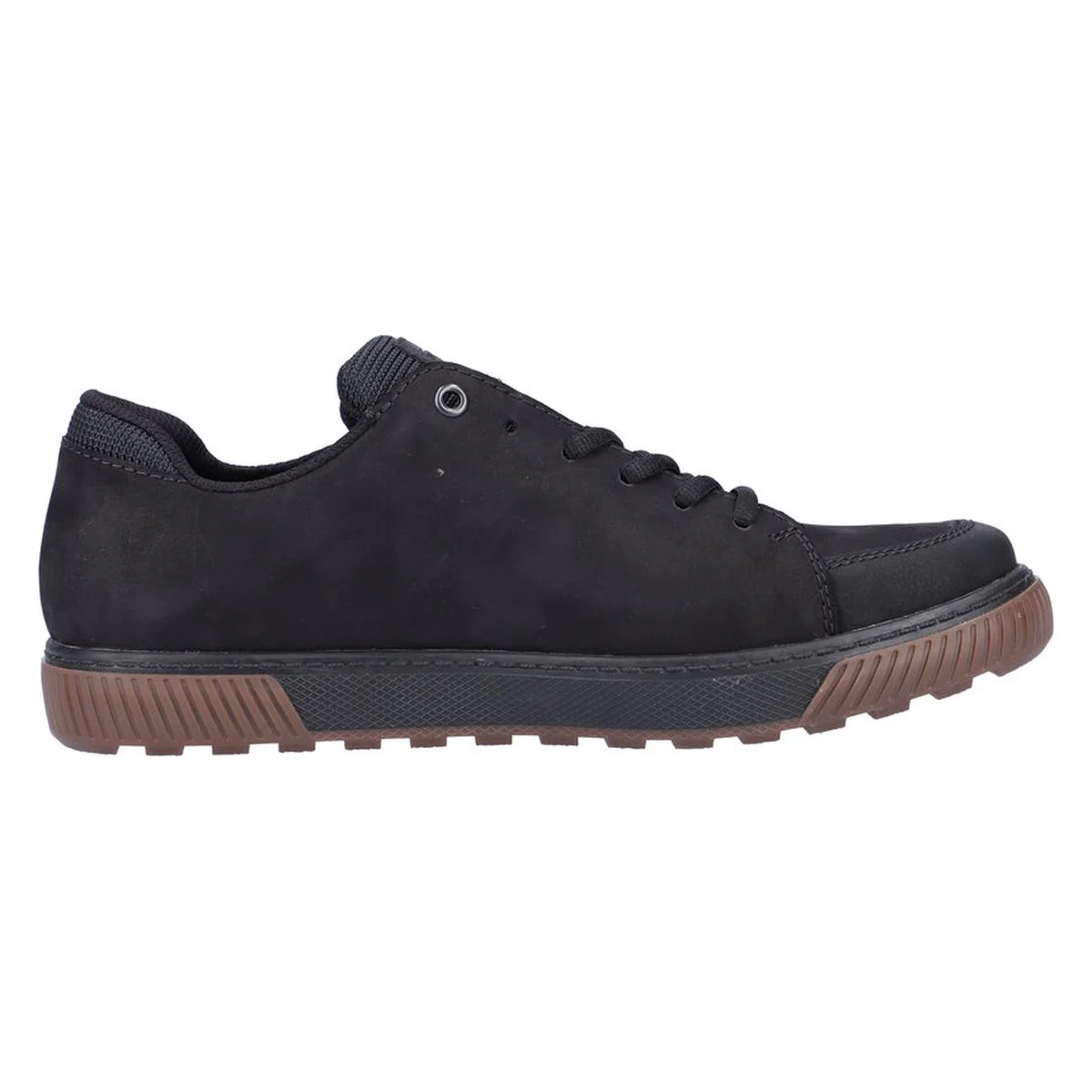 Rieker 18910 Men's Zip Shoe in Black - Image 2