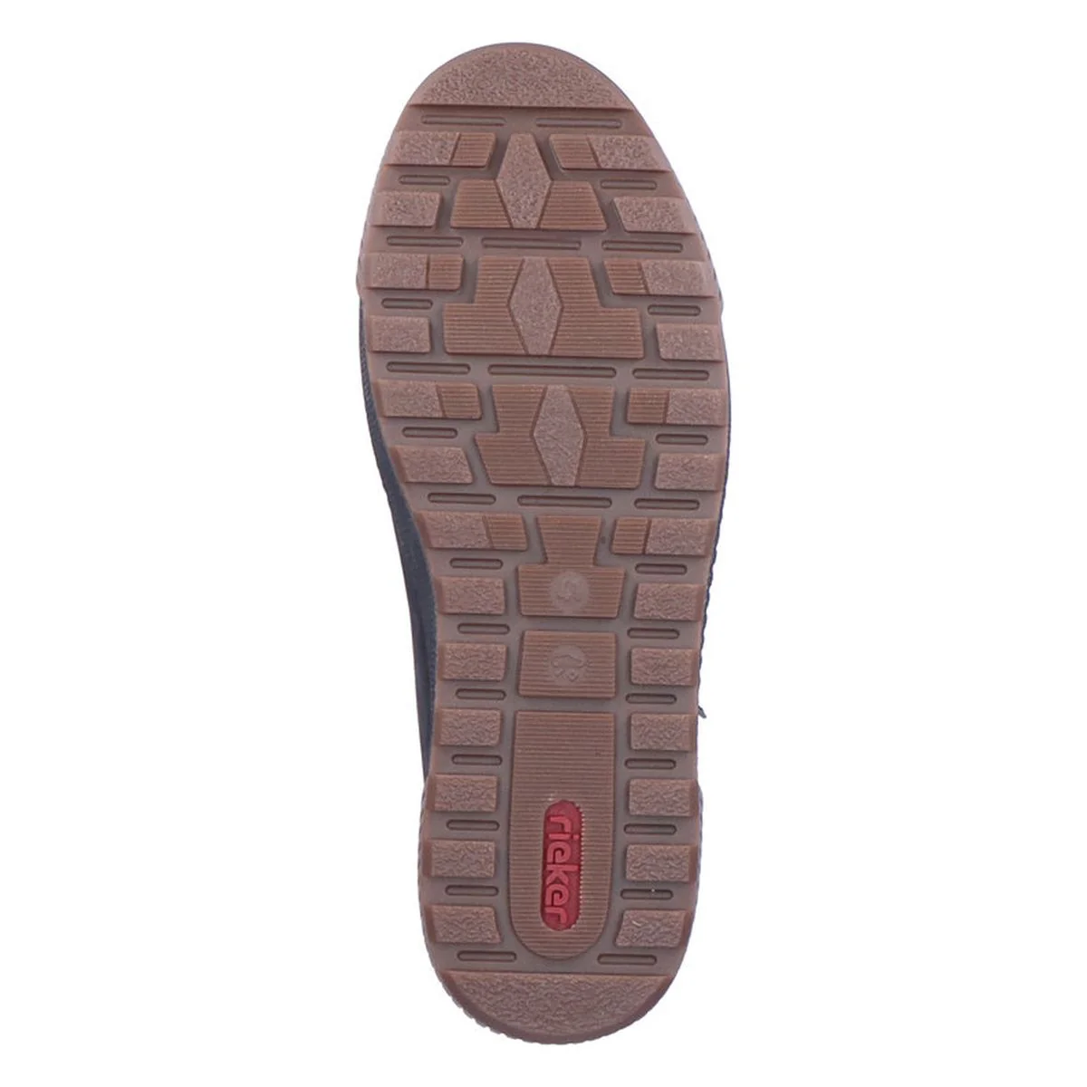 Rieker 18910 Men's Zip Shoe in Black - Image 7