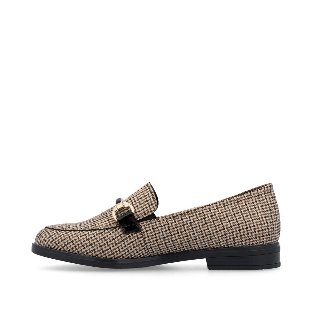 Rieker 46264 Women's Caroni Loafer in Beige - Image 2