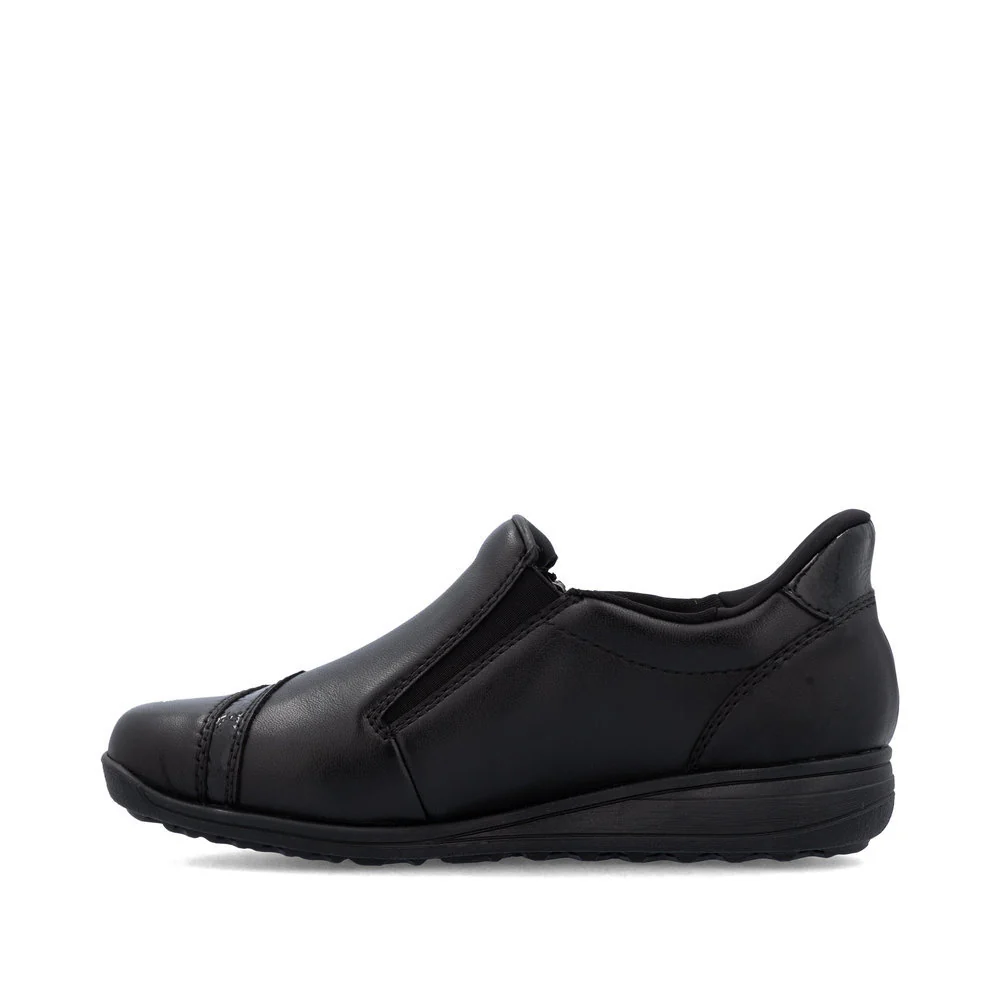 Rieker 47264 Women's Ready to Go Shoes in Black - Image 2