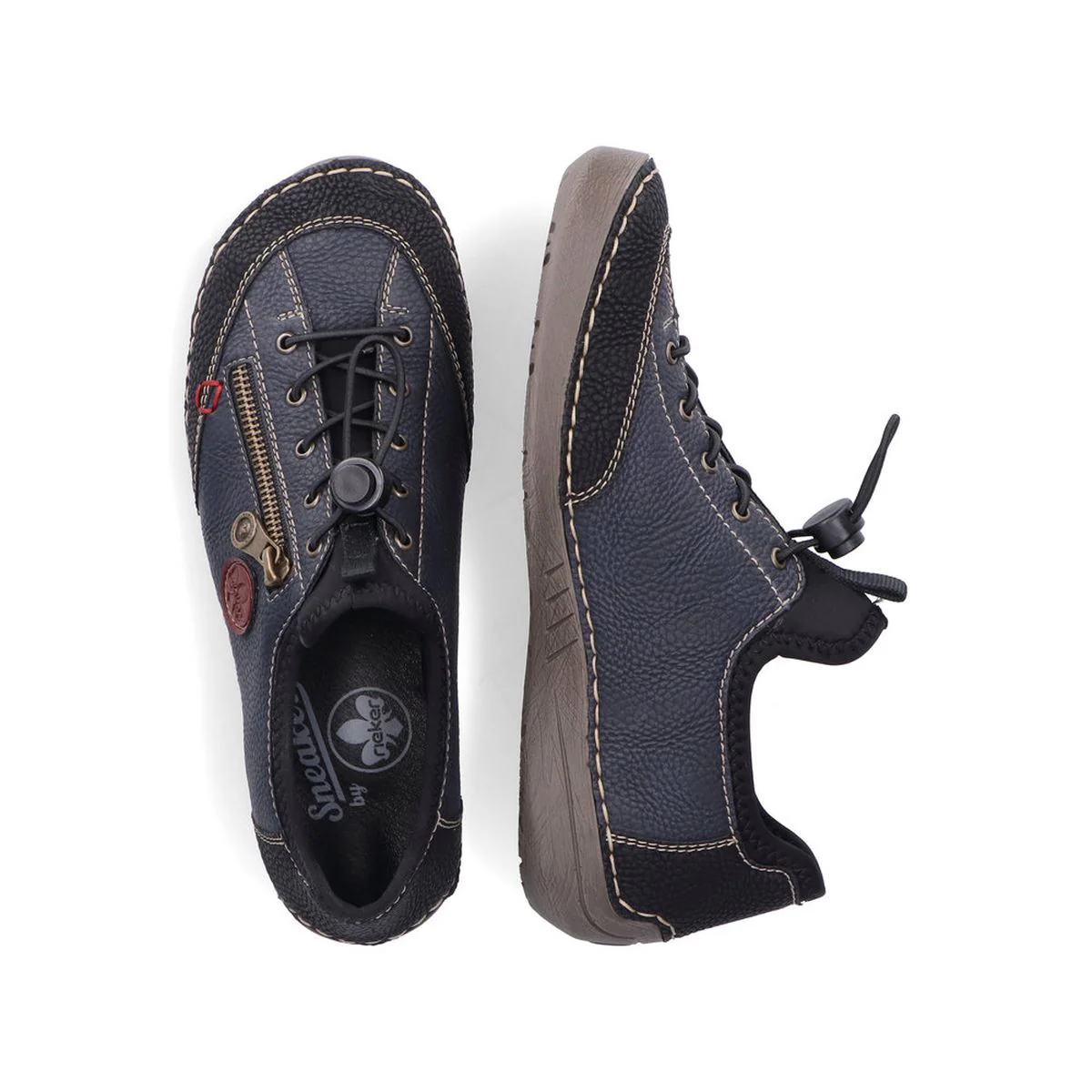 Rieker 52563 Women's Shoes in Blue - Image 6