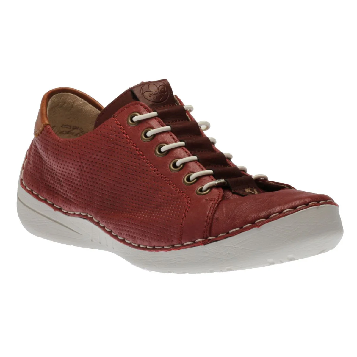 Rieker 52585 Women's Shoes in Red