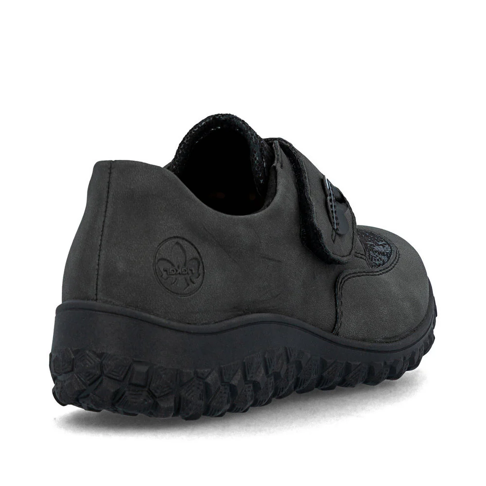 Rieker 59552 Women's Strap Shoe in Grey - Image 3
