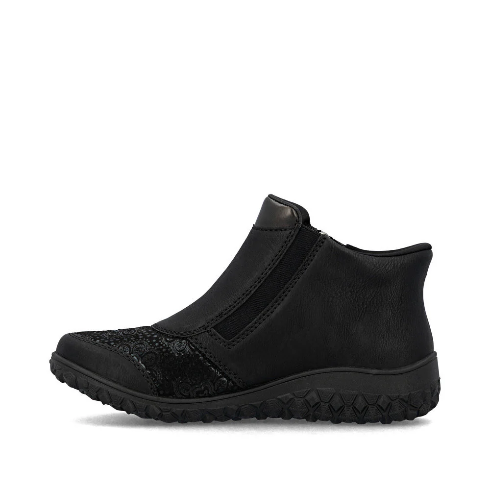 Rieker 59558 Ready to Go Ankle Boots in Black - Image 2