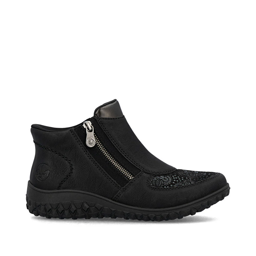 Rieker 59558 Ready to Go Ankle Boots in Black - Image 4