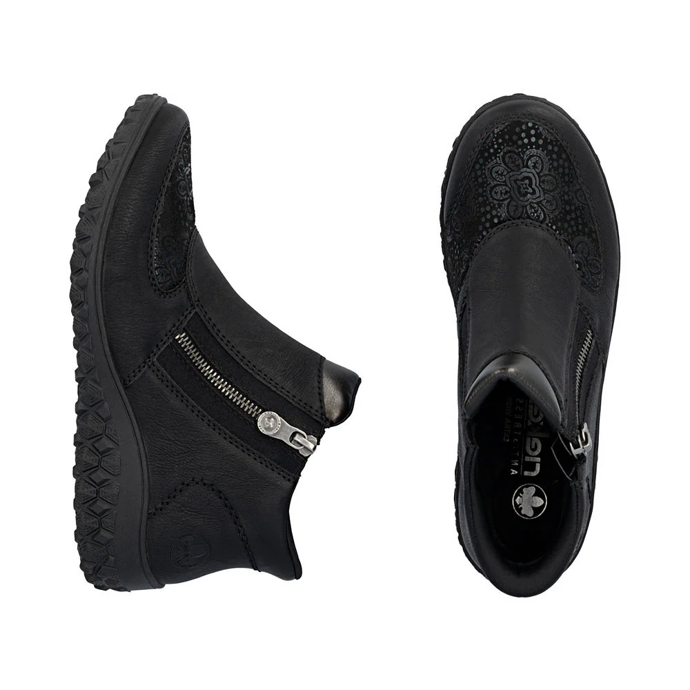 Rieker 59558 Ready to Go Ankle Boots in Black - Image 6