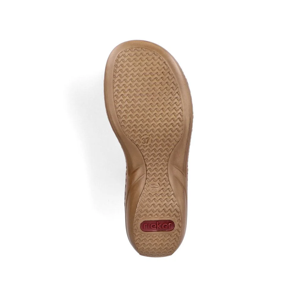 Rieker 608K2 Women's Sandals in Pink - Image 7