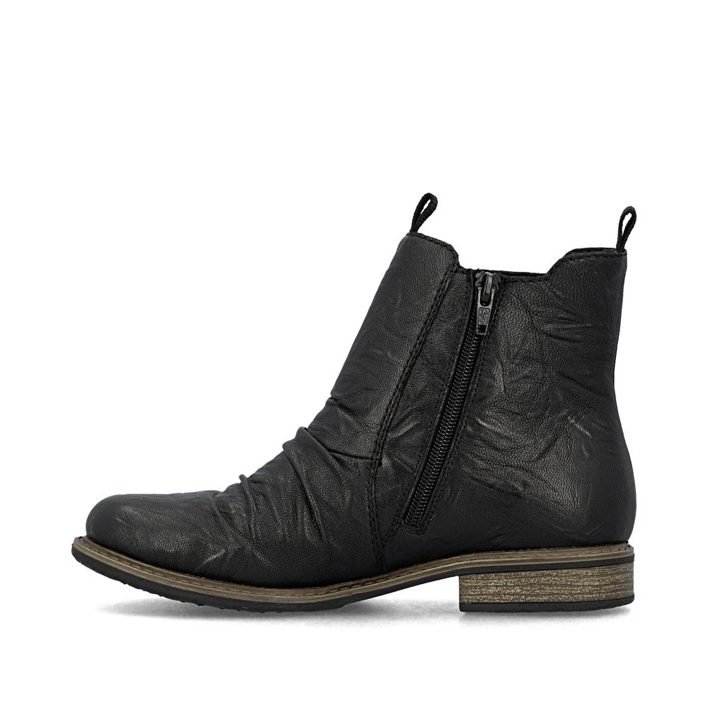 Rieker 74855 Chelsea Boot in Black - Image 2