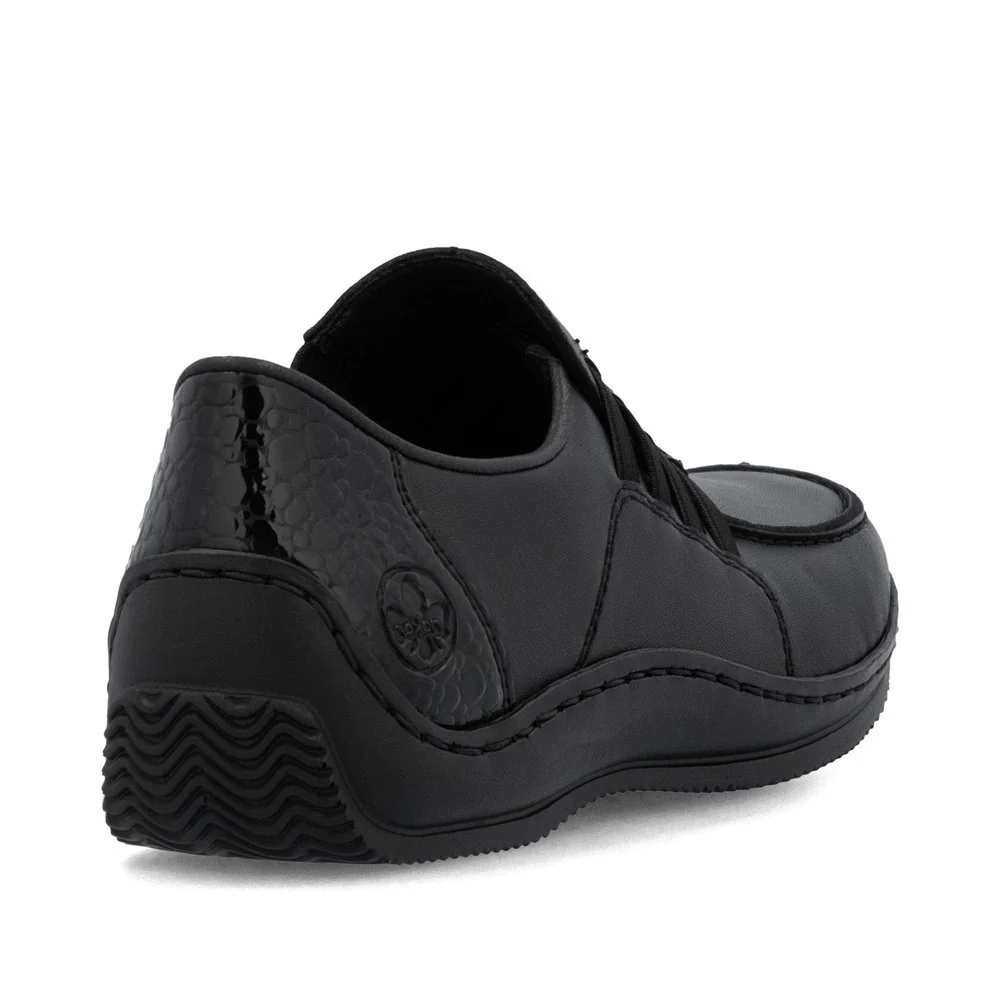Rieker L1777 Women's Slip On in Black - Image 3