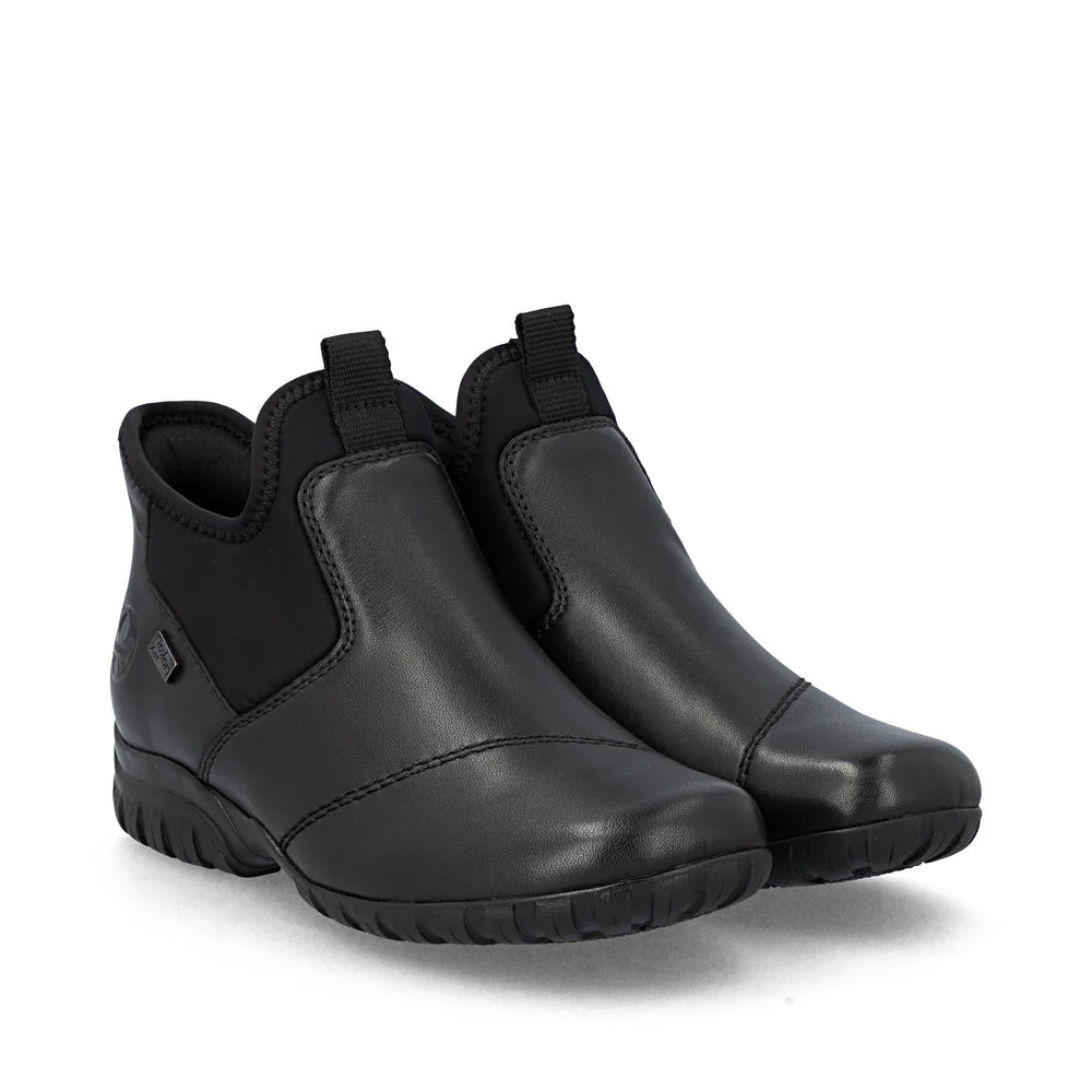 Rieker L4677 Ready to Go Ankle Boots in Black - Image 6