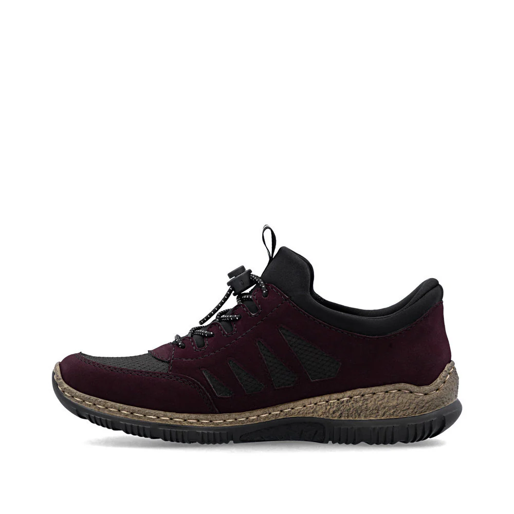 Rieker N32G8 Ready to Go Shoe in Red - Image 2