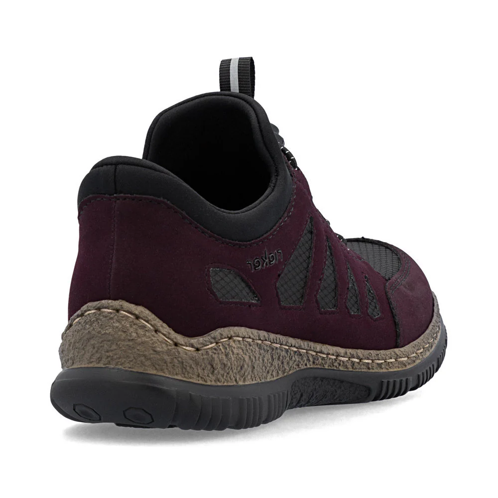 Rieker N32G8 Ready to Go Shoe in Red - Image 3