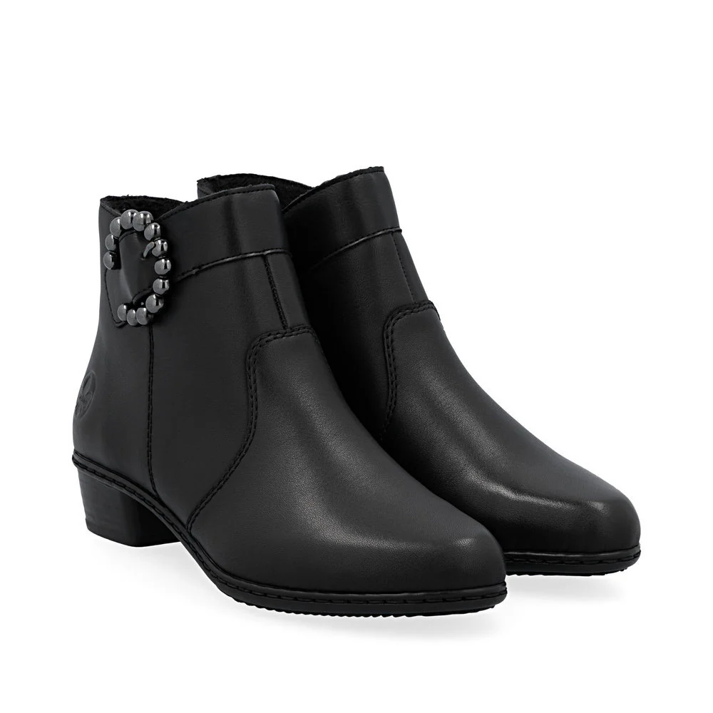 Rieker Y0797 Ankle Boots in Black - Image 5