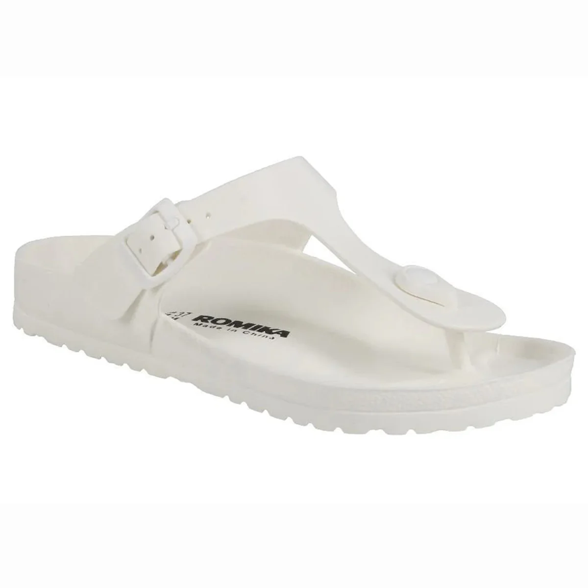 Roemer 07 Toe Thong EVA Sandal in White