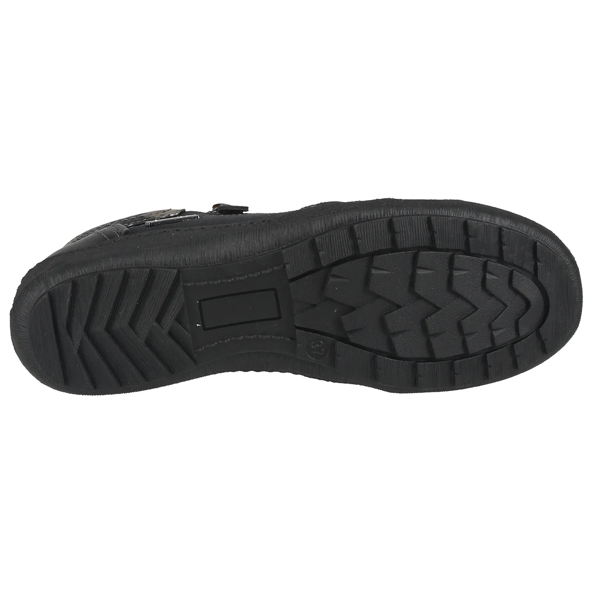 Romika Ellie 01 Side Zip Casual Waterproof Shoe in Black - Image 4
