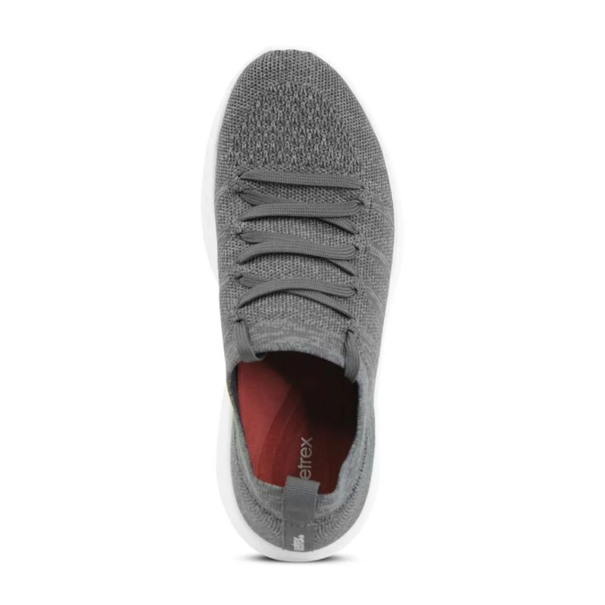 Aetrex Sadie Women's Arch Support Sneaker – Charcoal - Image 2