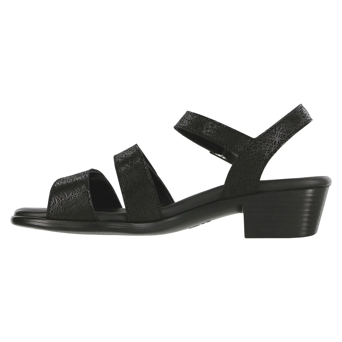 SAS Savanna Women's Heel Strap Sandal In Black - Image 2