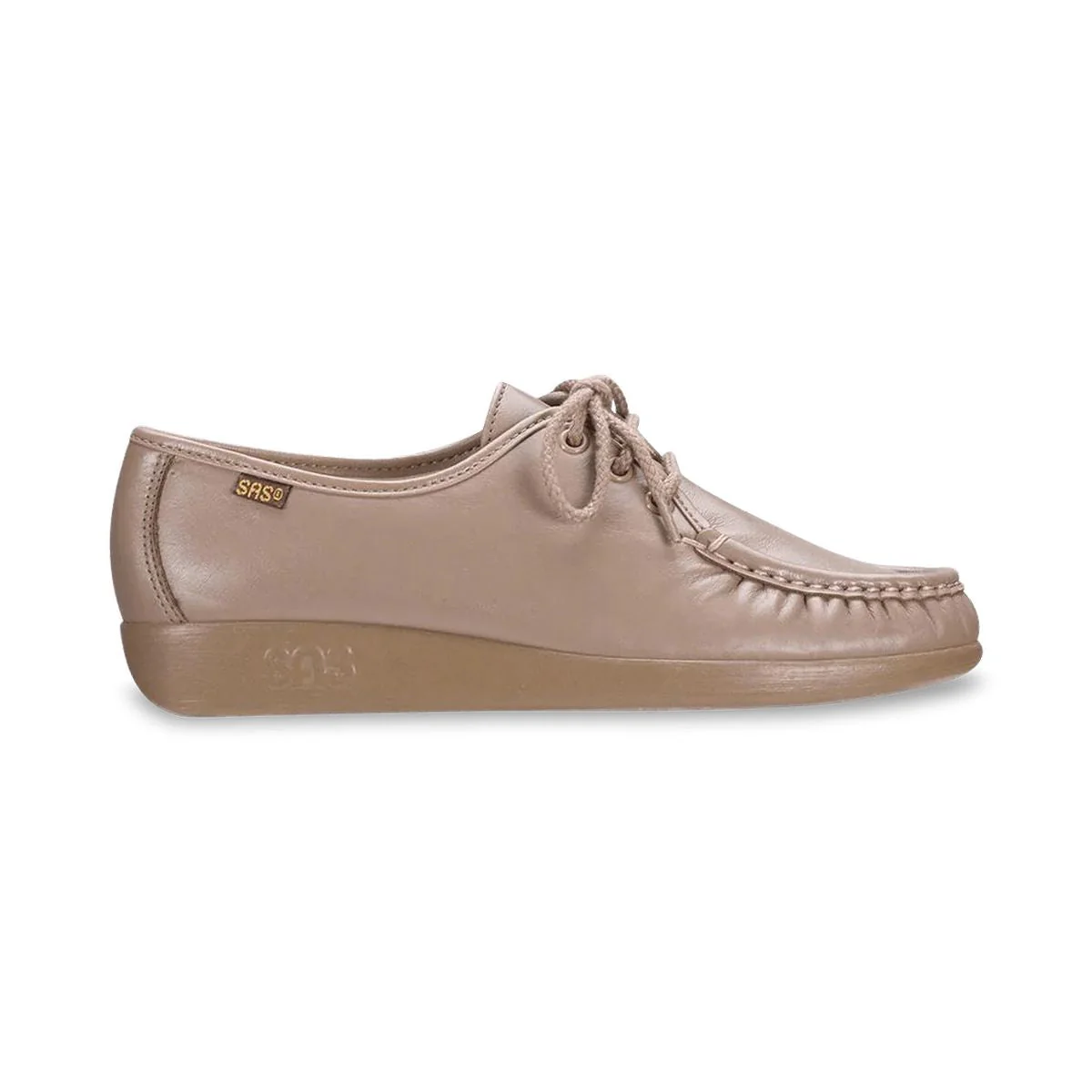 SAS Siesta Women's Lace Up Loafer In Mocha - Image 3