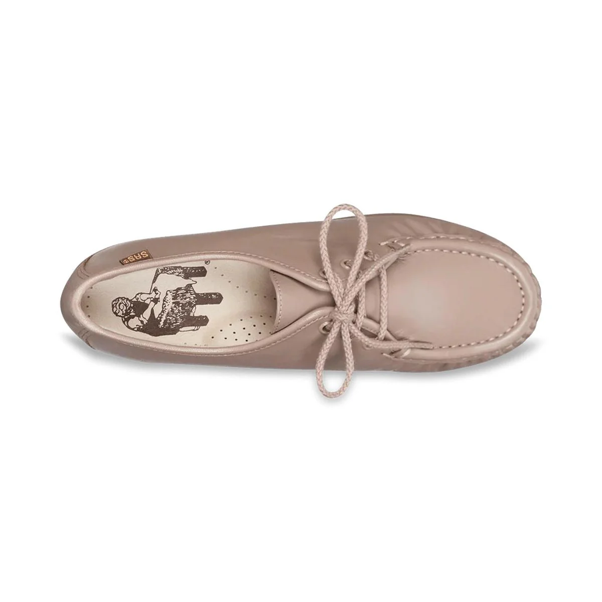 SAS Siesta Women's Lace Up Loafer In Mocha - Image 4
